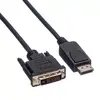 DisplayPort Cable VALUE DP-DVI (24+1) LSOH M/M 1 m Photo 2