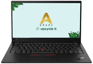 upcycle it Lenovo ThinkPad X1 Carbon 8 Refurbished Ultraportable Laptop Intel Core i5-10210U 14" Full HD 16GB RAM 256GB SSD Windows 11 Pro Black