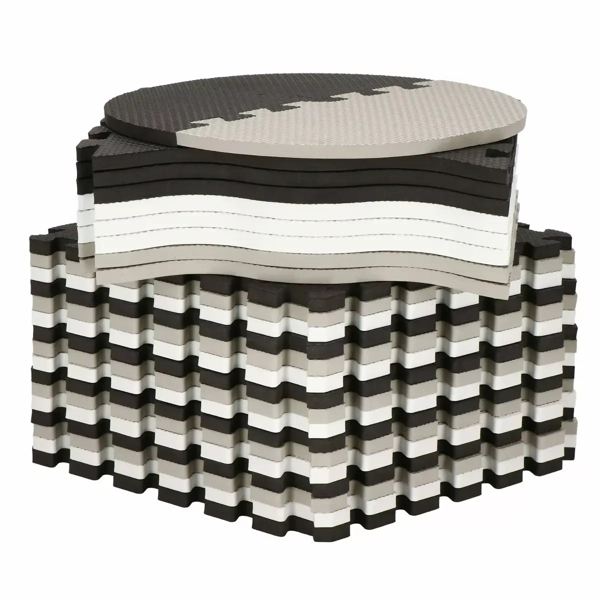 Foam puzzle mat Springos FM0012 150x150 cm Photo 2
