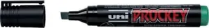 Marker MITSUBISHI PROCKEY Keilspitze green, model 159063, chisel tip marker, green ink