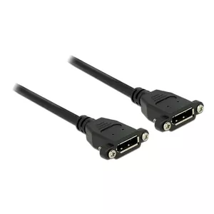 Кабель DisplayPort DeLOCK 0.5m F-F 85113