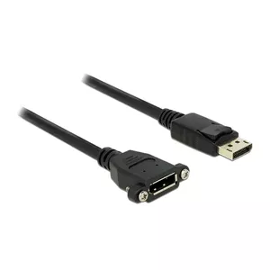 DisplayPort Cable DeLOCK 85114 1m M-F Black