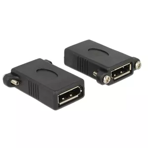Адаптер DisplayPort DeLOCK DisplayPort 1.1 F-F Black