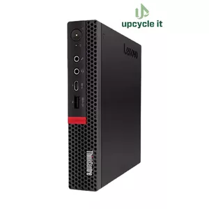 Mini PC Lenovo ThinkCentre M720q (atjaunots) — Intel Core i7-8700T 2.4 GHz, 16 GB DDR4, 512 GB SSD, Windows 11 Pro, melns