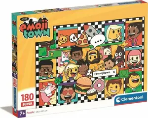 Пазл Clementoni Emoji Town 180 элементов модель 29066 — детский пазл