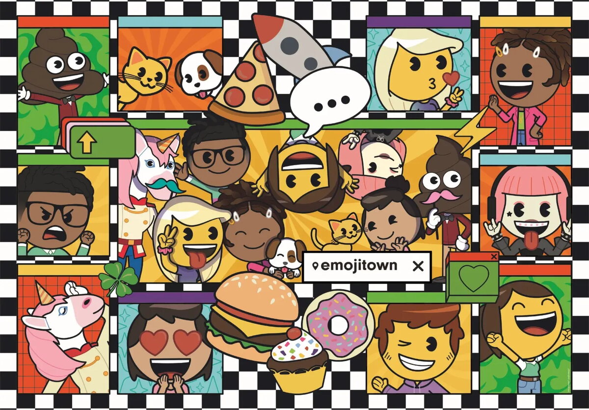 Clementoni Super Emojii Town 180 detaļu