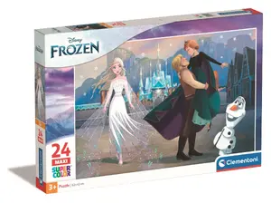 Clementoni 24242 Maxi puzle SuperKolor Frozen 2 bērniem no 3 gadu vecuma