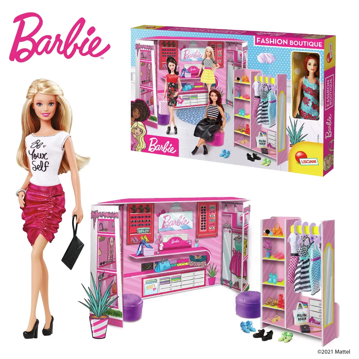 Lisciani Barbie Fashion Boutique modes lelle Photo 4