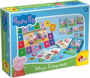 Набор обучающих игр Lisciani Свинка Пеппа Mega 92062 — развивающие игры для детей