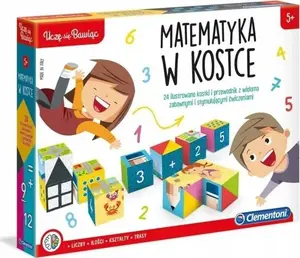 Настольно‑развивающая игра Clementoni Matematyka w kostce 50607 — набор для изучения математики