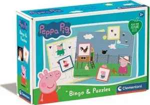 Board Game Clementoni Bingo Peppa Pig 16737 – family bingo game with Peppa Pig theme