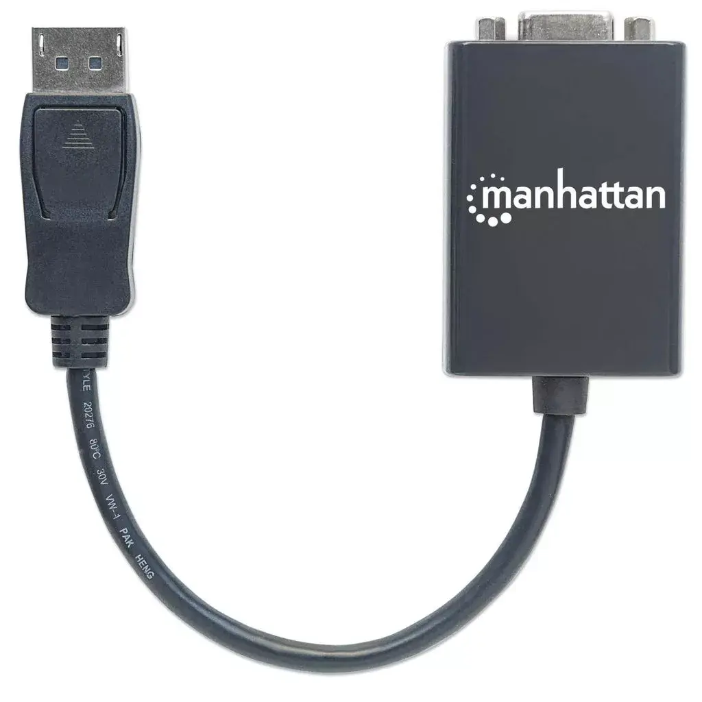 DisplayPort to VGA Converter Cable Manhattan DP2VGA2 Photo 4