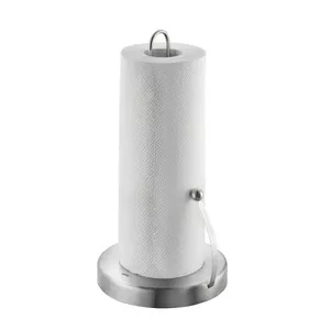 Tabletop paper towel holder GEFU SPENSO stainless steel, 163×166×322 mm