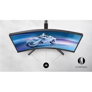 Curved display design for a more immersive experience