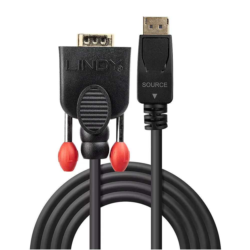 DisplayPort uz VGA kabelis Lindy 1m 41941 Photo 2