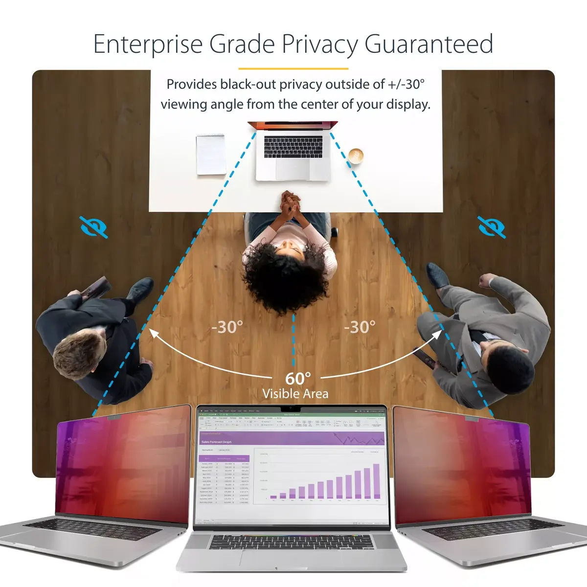 Privātuma ekrāna filtrs StarTech.com 14 collu MacBook Pro 21/23 Photo 8