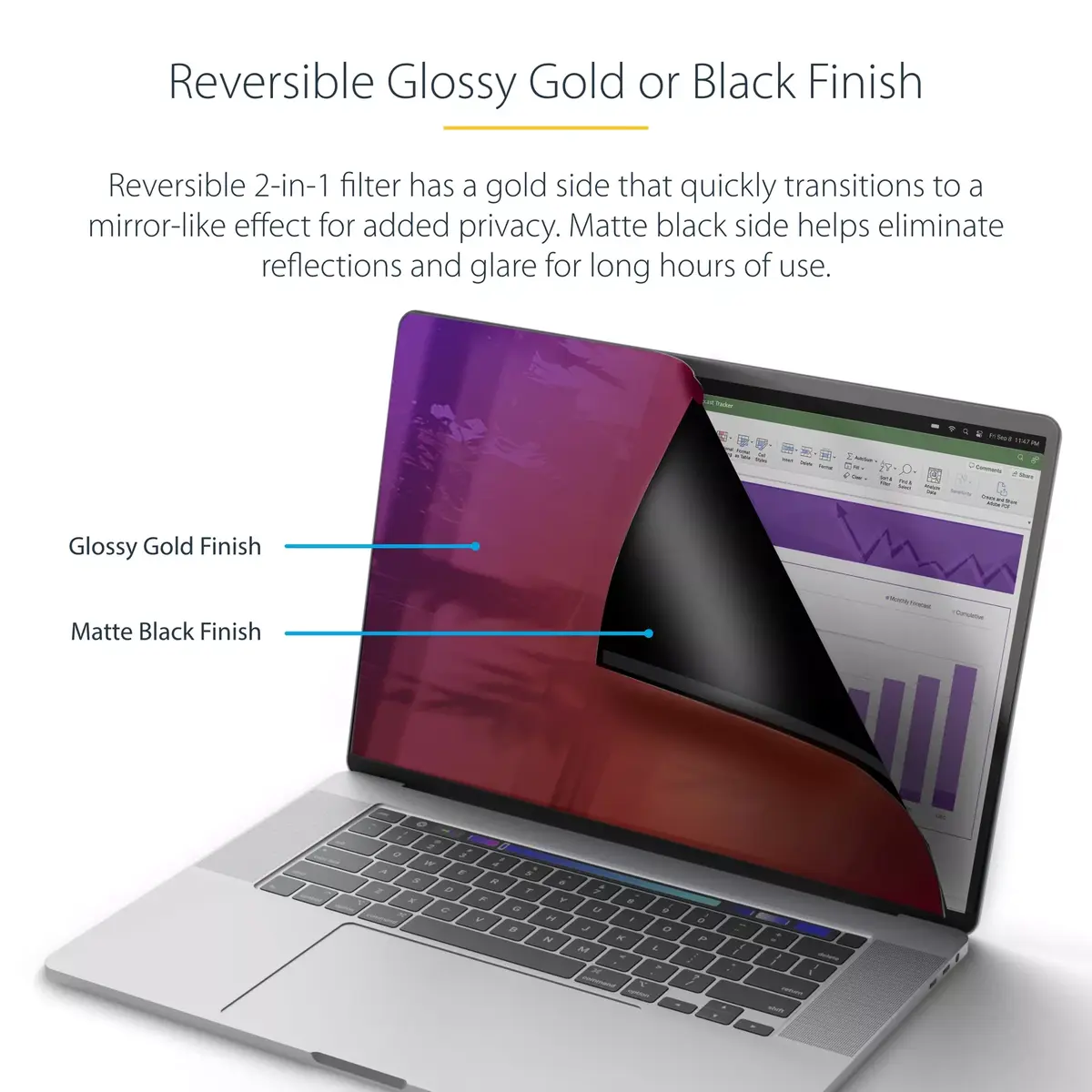 Privātuma ekrāna filtrs StarTech.com 14 collu MacBook Pro 21/23 Photo 9