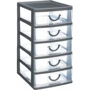 Under-desk Document Drawer Organizer 5_five 151566A — plastic desktop storage for documents and stationery