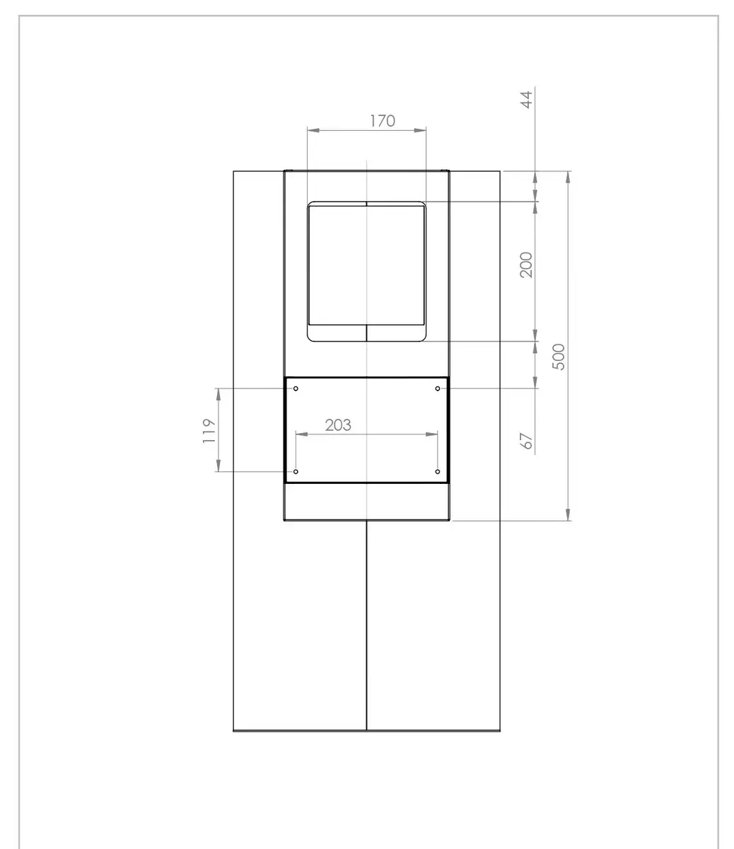 Потолочная вытяжка Ciarko Design Tubus Isola Long Photo 4