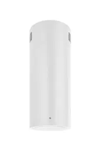 Ceiling hood Ciarko Design Tubus Isola Long SmartLink white, Charcoal filter, Noise 60 dB, for high ceilings up to 3.1 m