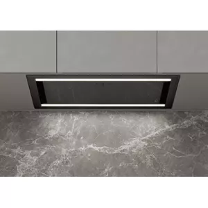 Iebūvējamā tvaika nosūce Ciarko Design DUO 55 melna — DUO55BSL, tauku filtrs, trokšņa līmenis 60 dB, A++