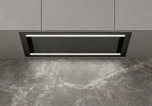 Built-in hood Ciarko Design DUO 74, gesture control, metal filter, 65 dB, A++