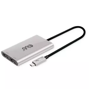 CLUB3D CSV-1586 interfeisa centrmezgls Thunderbolt 3 40000 Mbit/s Sudrabs