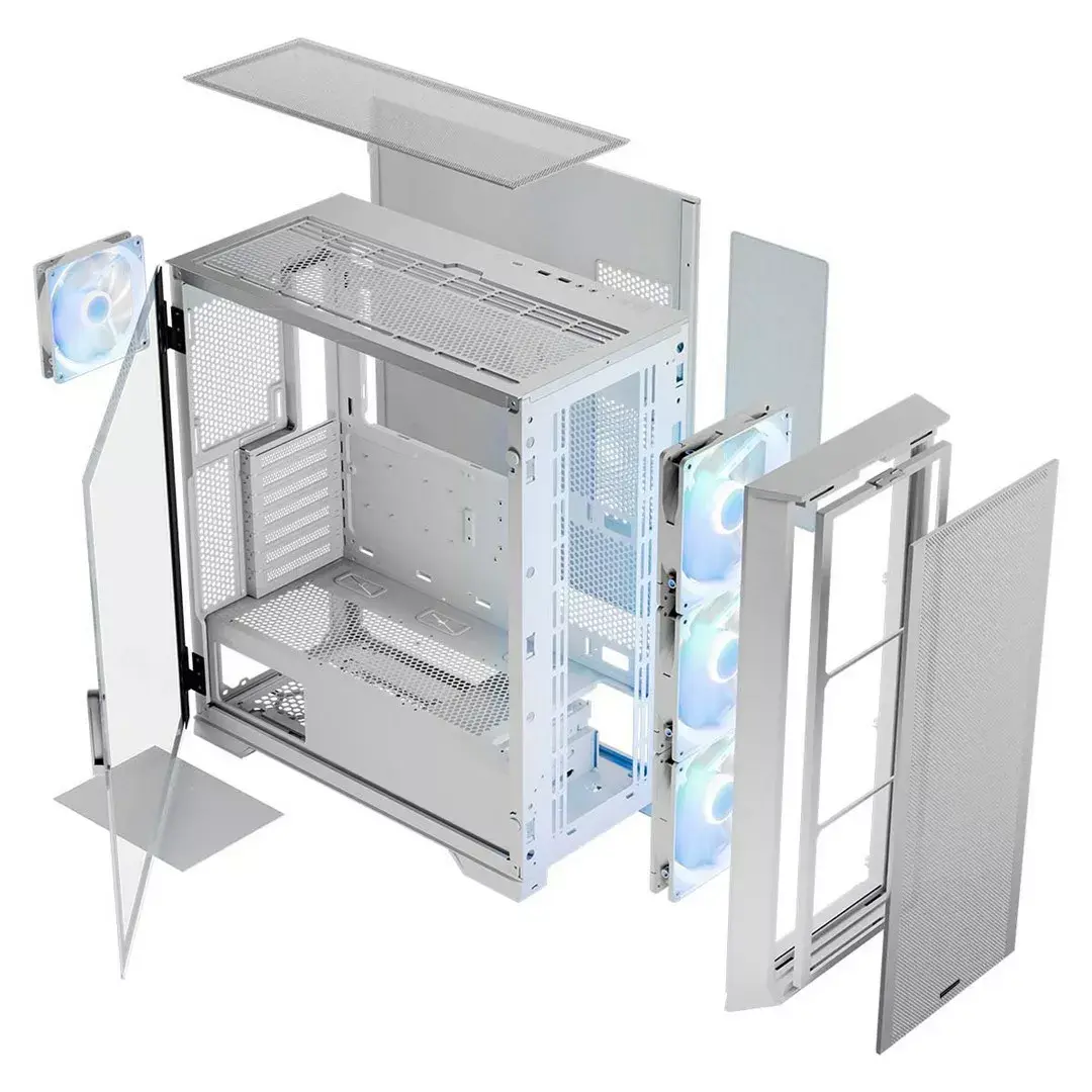 Корпус MODECOM HORIZON FLOW MIDI White Photo 8
