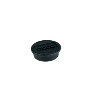 Board magnet NOBO 1915284 — black, 13×65×15 mm, pack of 10