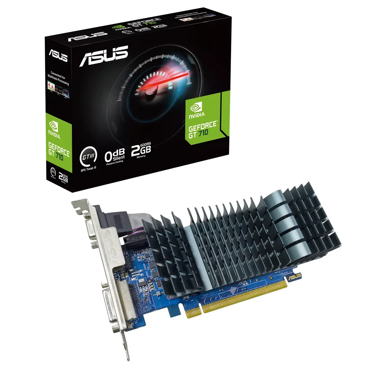 Asus GeForce GT 710 — видеокарта 2 ГБ GDDR5 Photo 4