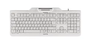 Cherry KC 1000 SC Wired Office USB Full-size Keyboard with Mechanical Switches QWERTY US English Layout Grey