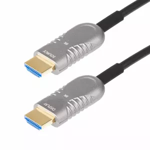 HDMI 2.1 Hybrid Active Optical Cable 15.2m — StarTech 48Gbps, 8K60/4K120, HDR10+, eARC, Plenum (HDMI Type A Male–Male)