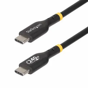 StarTech USB2EPR2M 240W USB-C Charging Cable with Power Delivery EPR Support and USB 2.0 Data Transfer