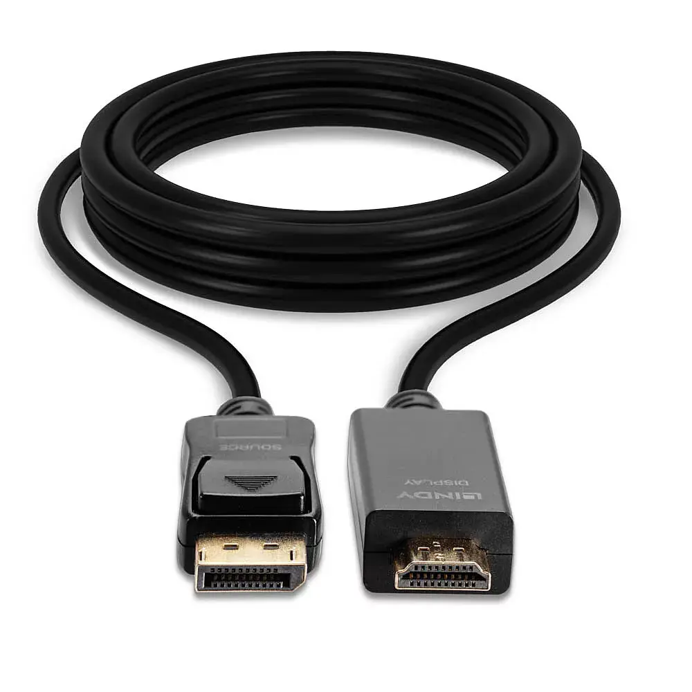 DisplayPort uz HDMI kabelis Lindy 2m Photo 4