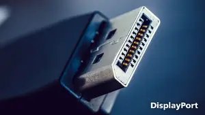 DisplayPort savienojums maksimālam vizuālajam sniegumam