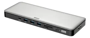 Deltaco USBC-HDMI29 USB Type-C хаб 10000 Mbit/s 3.5mm USB 3.2 Gen 2