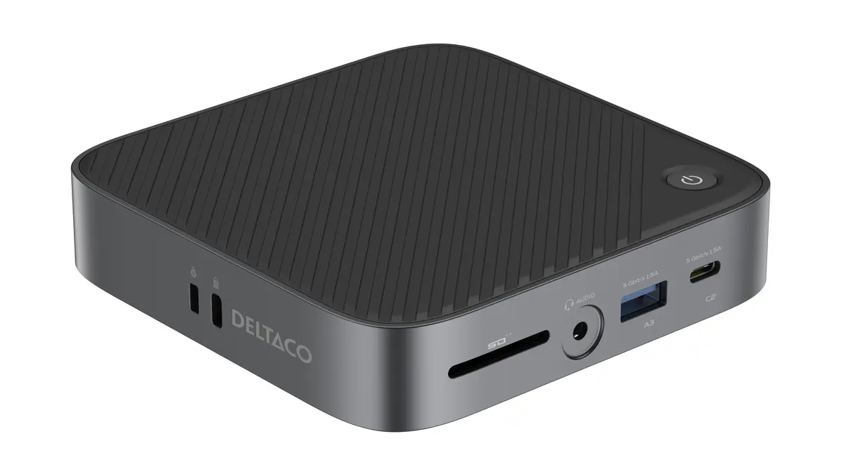 Deltaco USBC-HDMI28 USB Type-C Portatīvā Datora