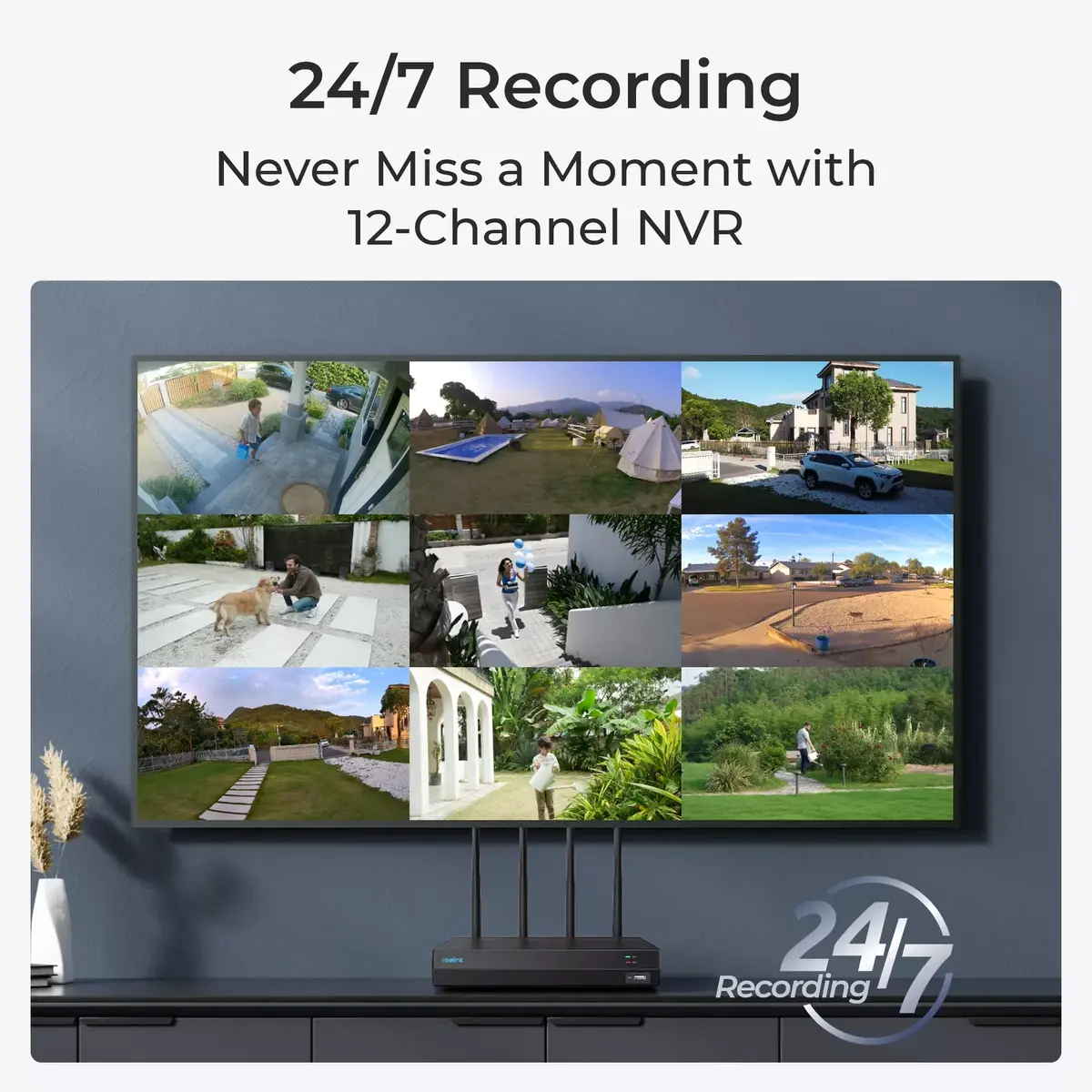 Reolink NVS12W 12-Channel Wi-Fi 6 NVR Photo 2