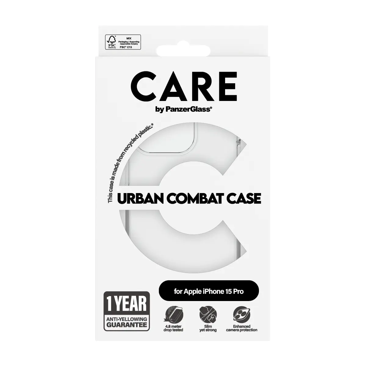 Чехол PanzerGlass CARE Urban Combat для iPhone 15 Pro Photo 3