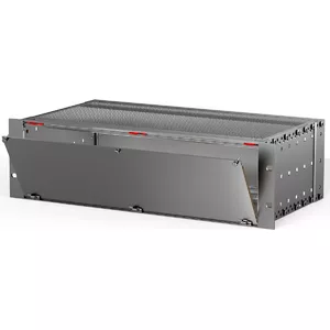 Hinged Front Panel 3U 84HP SCHROFF 20848601 for 19" rack-mounted systems
