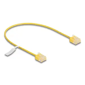 Сетевой кабель DeLOCK RJ45 Cat.6 UTP 0.3м Желтый