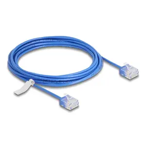 Network Cable DeLOCK RJ45 Cat.6 UTP 3m Blue