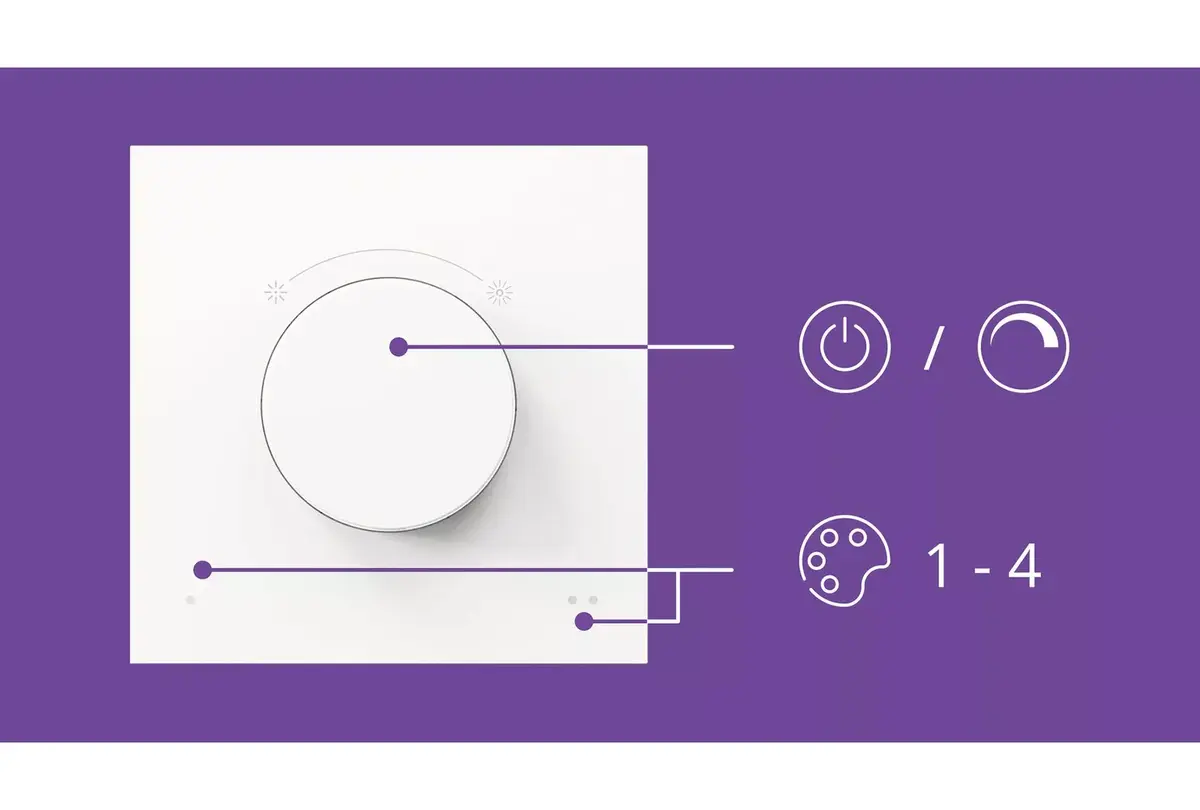 WiZ Smart Dial Switch Philips Photo 3