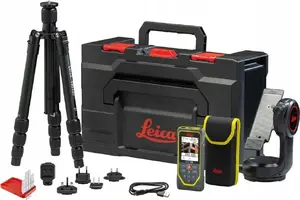 Laser distance meter Leica DISTO X6 P2P Package — range 650 ft, Bluetooth, model 950878