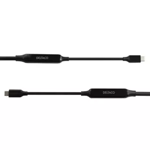 Deltaco USB Cable 1902003 USB 3.2 Gen 1 5m USB C Black