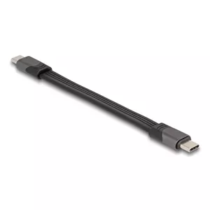 DeLOCK USB Кабель 40 Гбит/с Type-C к Type-C 15 см PD 3.0 100 Вт