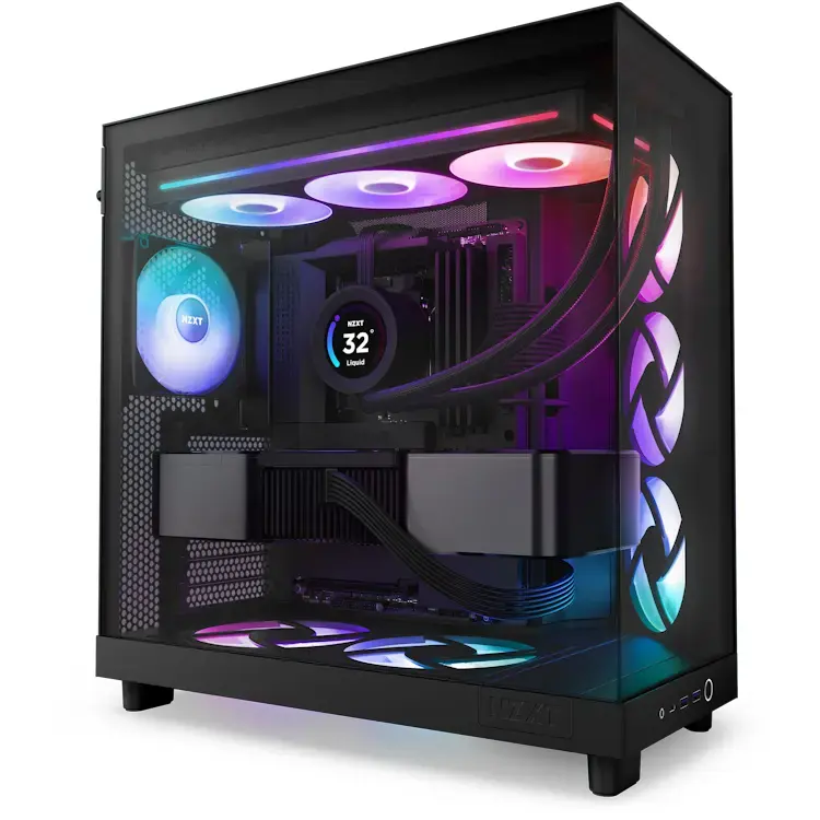 NZXT F360 RGB Core Case Fan Black Photo 5
