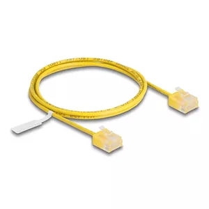 Network Cable DeLOCK RJ45 Cat.6 UTP 1m Yellow