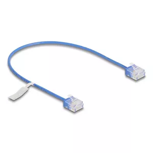 Network Cable DeLOCK RJ45 Cat.6 UTP 0.3m Blue