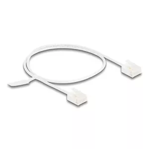 Network Cable DeLOCK RJ45 Cat.6 UTP 0.5m White